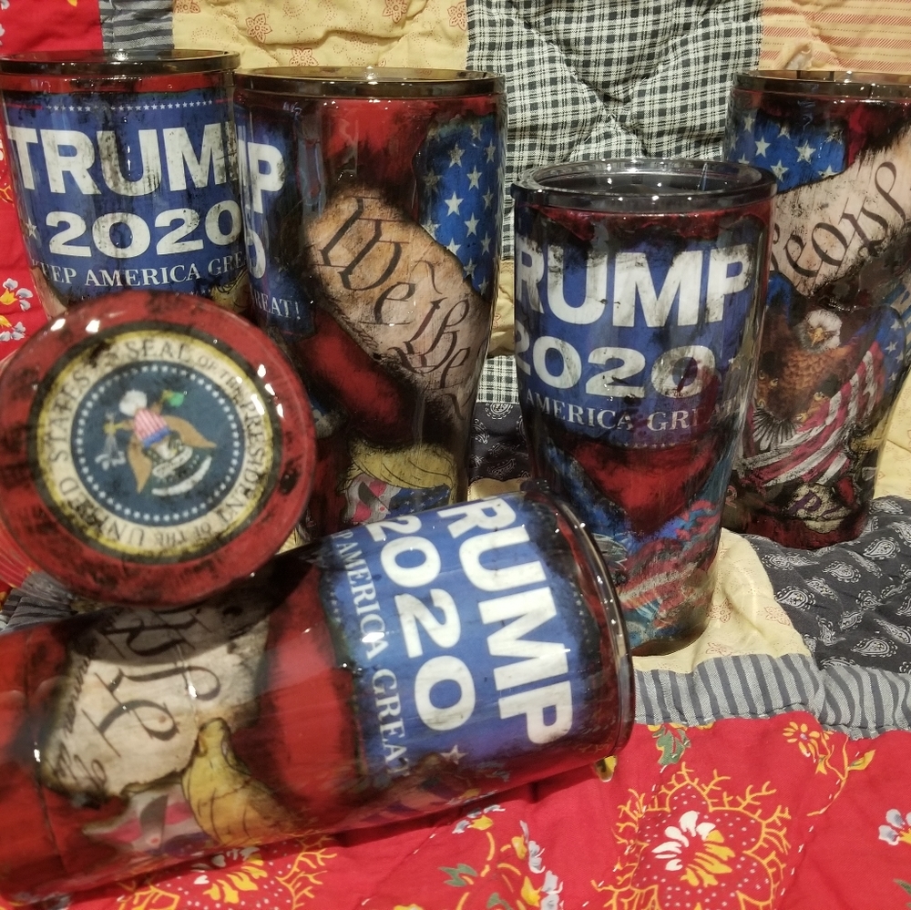 Custom TRUMP TUMBLERS